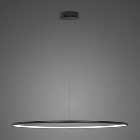 Altavola Design Ledowe Okręgi lampă suspendată 1x45 W negru LA073/P_120_in_3k_black