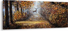 Tablou - Spiritul pădurii (120x50 cm)