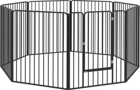 Pawhut tarc Joaca pentru Caini – 6 Panouri Rezistente | Aosom Romania