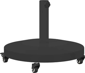 vidaXL Bază pentru umbrelă Negru 48 x 48 x 32 cm