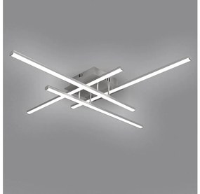 Brilagi - Plafonieră LED STRIPES, 37W/230V, argintie