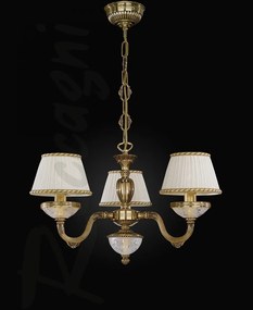 Candelabru din alama 3 brate design italian 6502