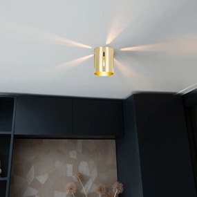 Plafonieră de design aurie - Yana