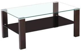 Masă de conferinţă, wenge/sticlă, JAGO