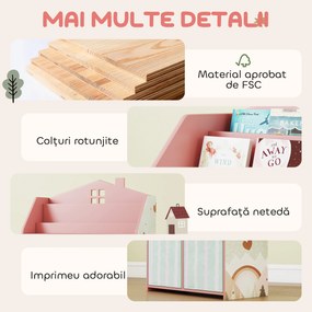 AIYAPLAY mobilier organizare jucării mobilă depozitare | Aosom Romania