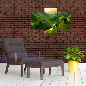 Tablou - Terase de orez Mu Cang Chai (90x60 cm)