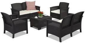 Mobilier de grădină Venezia Coffee 6 Bica maro