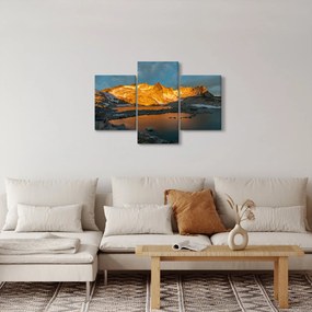 Tablou cu peisaj montan (90x60 cm)