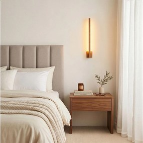 BRILAGI - Aplică de perete LED GARDALINE LED/90W/230V 100 cm stejar