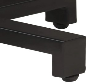 Masa de bistro, muchii naturale, 60x60x75 cm, lemn masiv acacia 1, 60 x 60 x 75 cm, lemn de acacia cu margini organice