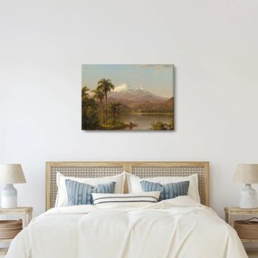 Tablou - Frederic Edwin Church, Tamaca Palms, reproducere (70x50 cm)