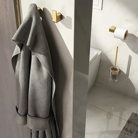 Gedy - Suport pentru hârtie igienică PIRENEI, auriu mat