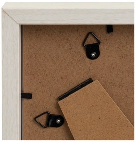 Ramă foto albă cu picior de susținere, de agățat 12,5x17,5 cm Sencillo – Casa Selección