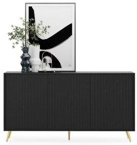 Dulap Biel B2  (negru + auriu). 1098851