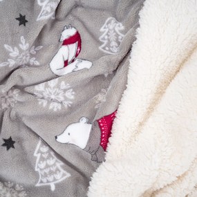 Pătură din blăniță 4Home Arctic Snuggles, 150 x 200 cm