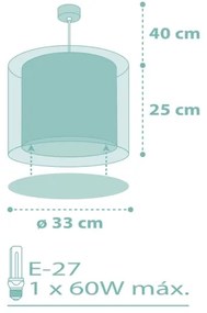 Dalber 41002H - Lustră copii DOTS 1xE27/60W/230V
