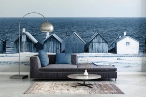 Fototapet, Boathouse Blues, Rebel Walls