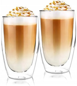 JAKS SET TERMO PAHARE LATTE, TEA 450ML 2 BUCĂȚI