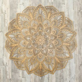 DUBLEZ | Mandala simetrică - Tablou din lemn