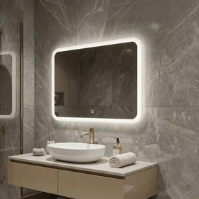 Oglindă LED 80x60cm TOP-3