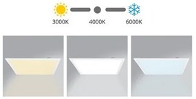 LED Panou încastart dimmabil ZEUS LED/40W/230V 4000K