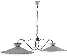 Lustra design clasic realizata manual din ceramica RAVENNA 2L