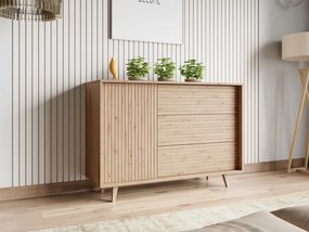 Comodă Treksona 1D3SZ (Stejar artisan) . Promo -17%. 1103689