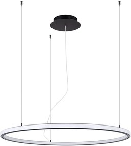 Thoro Lighting Risa lampă suspendată 1x76 W negru TH.276