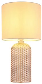 Lampă de masă Globo 21735CH SOFIA 1xE27/60W/230V bej