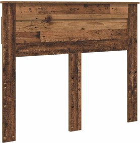 vidaXL Tăblie cap Lemn Vechi 135 cm Lemn compozit