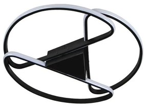 Plafonieră LED dimabilă LED/75W/230V 3000-6500K negru + telecomandă