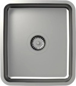 Chiuveta inox sub blat Quadron Unique Patric inox periat 39x44 cm