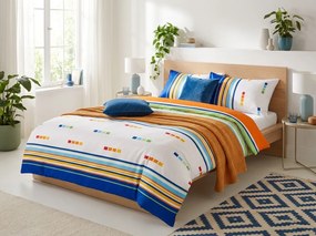Lenjerie de pat din satin SOLERO colorata Dimensiune lenjerie de pat: 70 x 90 cm | 140 x 200 cm