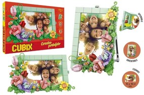 SET EDUCATIV DE CONSTRUCTIE, RAMA FOTO, GLOBO CUBIX, CU FLORI PE RAMA - GLOBO (GL42583)