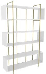 Biblioteca Bruti White and Gold