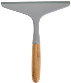 Racleta de geam cu maner din bambus