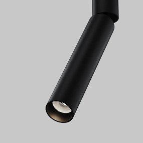 Spot LED, accesoriu pentru sinele monofazate Unity, Dual negru
