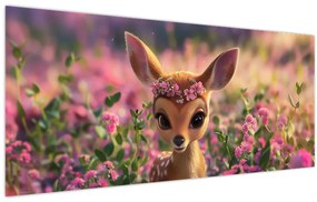 Tablou - Căprioară Drăgălașă (120x50 cm)