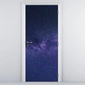 Fototapet pentru ușă - Cer de noapte (95x205cm)