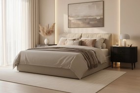 Set noptiere Vesper 56 cm - negru / picioare negre