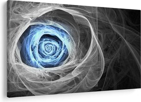 Tablou - Abstract Rose Blue (90x60 cm)