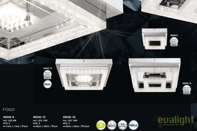 Plafoniera LED design modern Fogo 16W 49246-16 GL
