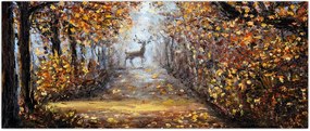 Tablou - Spiritul pădurii (120x50 cm)