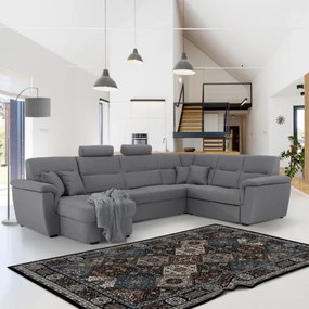 Coltar Living Extensibil BORN U Gri Stanga