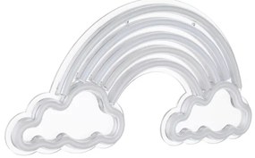 Decorațiune LED neon murală Globo 28056 RAINY LED/3W/USB curcubeu