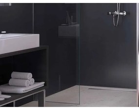 Set rigola de dus cu capac inox, Kessel Linearis Compact, 65cm, Multistop, faiantabil, 45600.62FM