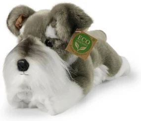 Câine de pluș Rappa Schnauzer 28 cm ECO - FRIENDLY