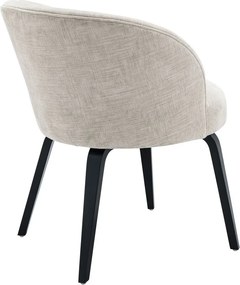 Scaun design elegant LUX Vichy, sisley bej 115104 HZ