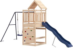 vidaXL Set de joacă pentru exterior, lemn masiv de pin