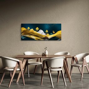 Tablou - Peisaj, cerb (120x50 cm)